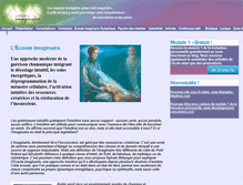 Tablet Screenshot of ecouteimaginaire.com
